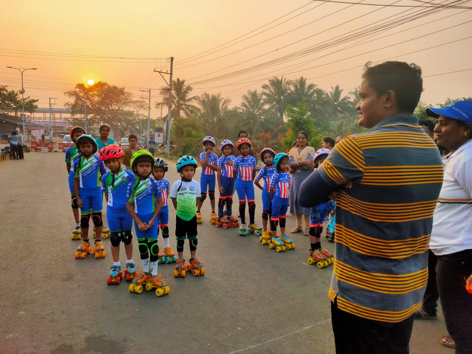 జిల్లాస్థాయి స్కేటింగ్ పోటీలు ప్రారంభం