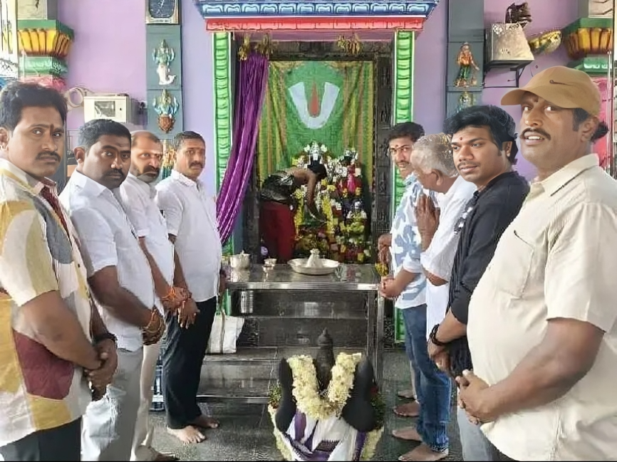 వెంకన్న సేవలో ఎమ్మెల్యే ధర్మరాజు