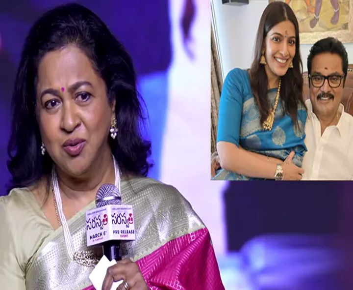 వరలక్ష్మి నటించడం శరత్‌కు ఇష్టం లేదు: రాధిక