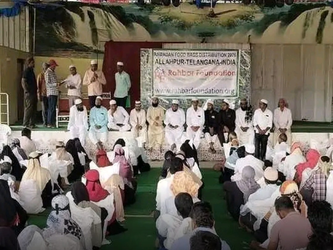 సంగారెడ్డిలో నిత్యావసర సరుకుల పంపిణీ