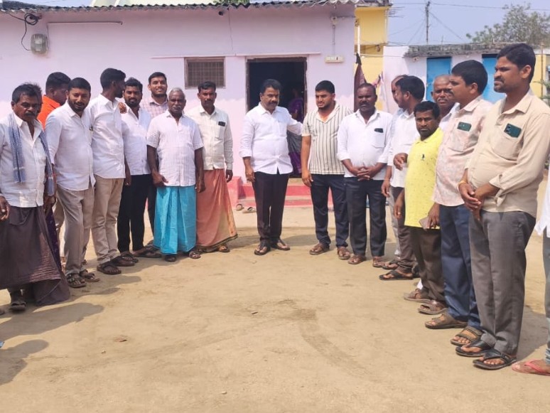 మృతుడి కుటుంబానికి రూ. లక్ష ఆర్థిక సహాయం