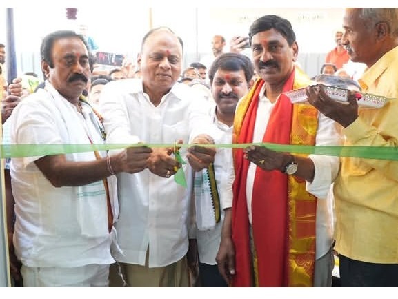 అల్లూరులో నూతన టీడీపీ కార్యాలయం ప్రారంభం