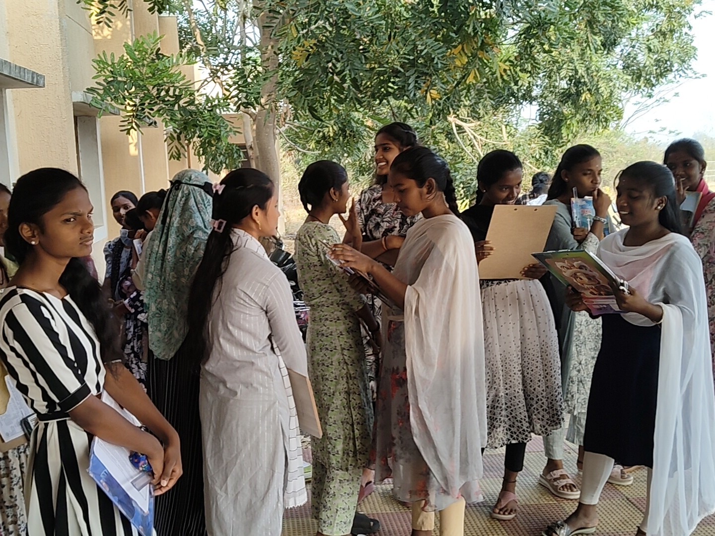 ఇంటర్ పరీక్షలకు 244 మంది హాజరు