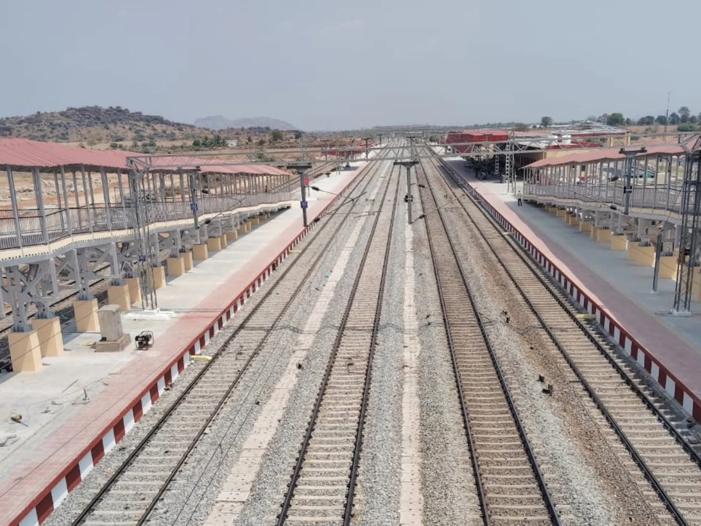 పెనుకొండ–ధర్మవరం డబ్లింగ్ పనుల పూర్తి