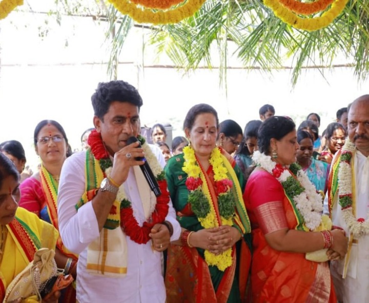 కళ్యాణ మహోత్సవంలో పాల్గొన్న ఎమ్మెల్యే