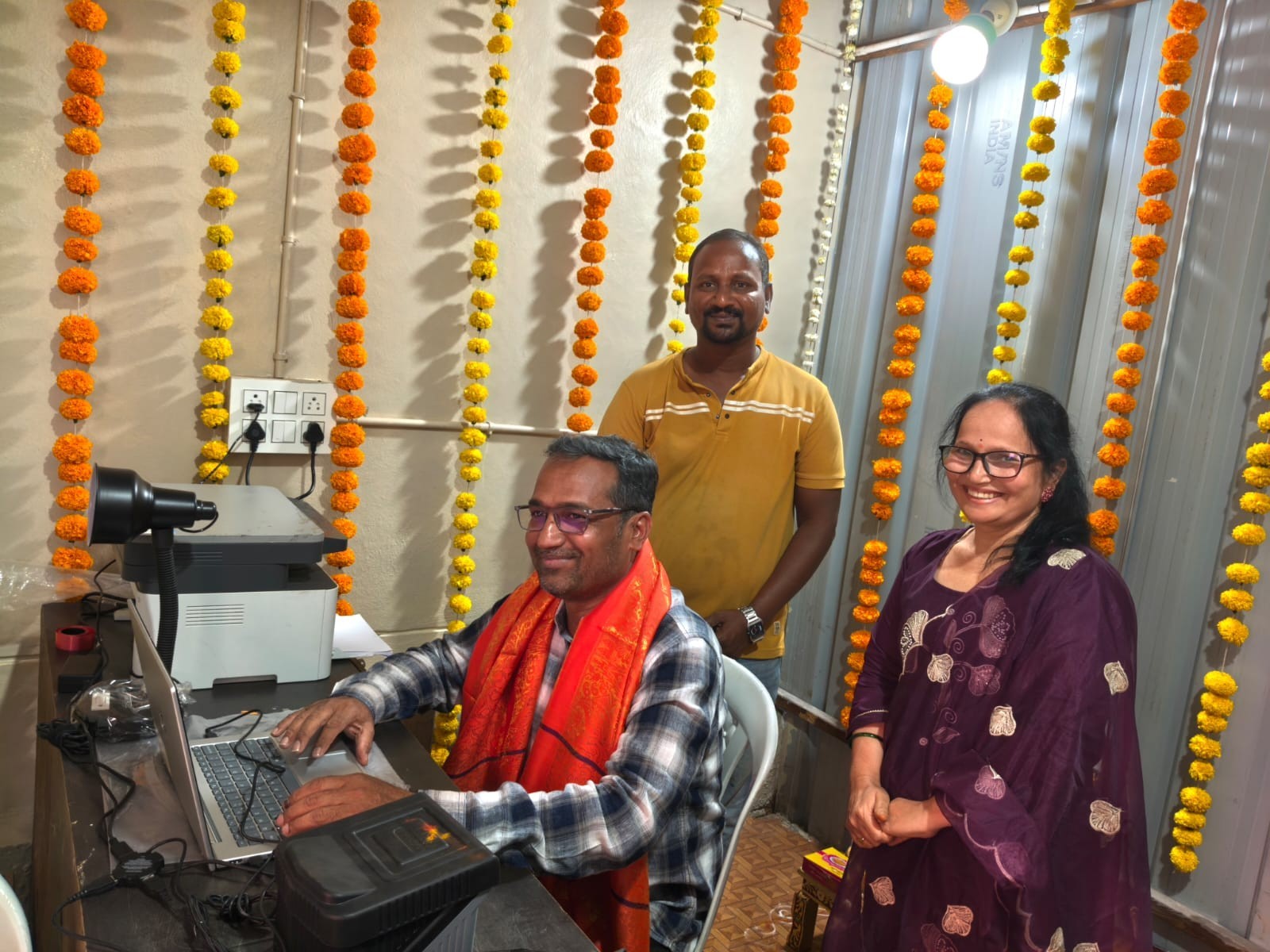 మద్నూర్‌లో ఆధార్ కేంద్రం ప్రారంభం