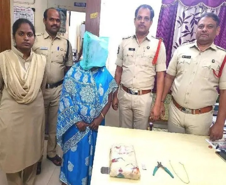 మత్తు మాత్రలు ఇచ్చి చైన్ దొంగతనం చేసిన మహిళ అరెస్ట్