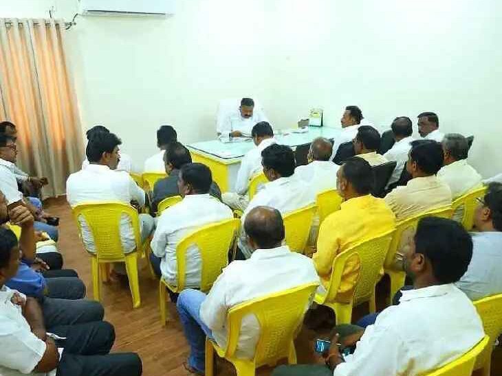 కొత్తబురుజులో సీఎం చంద్రబాబు పర్యటన