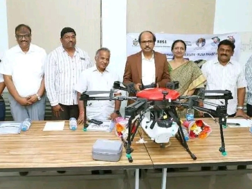 ఎస్వీయూలో డ్రోన్ పైలట్ శిక్షణ ప్రారంభం