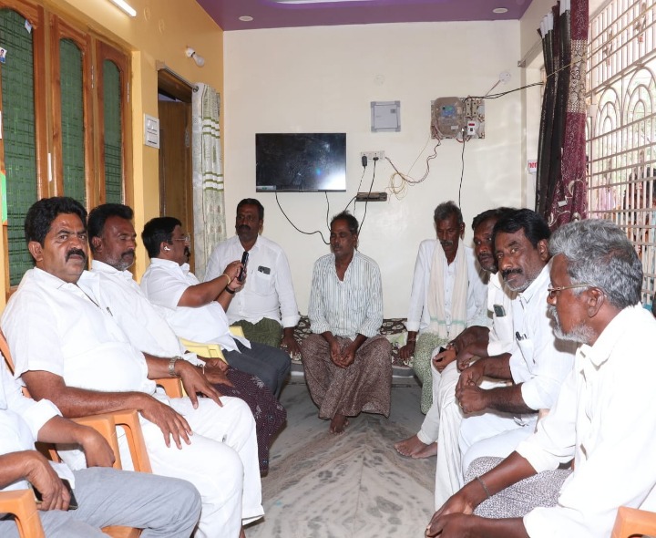 టీటీడీ నాయకుని పరామర్శించిన ఎమ్మెల్యే