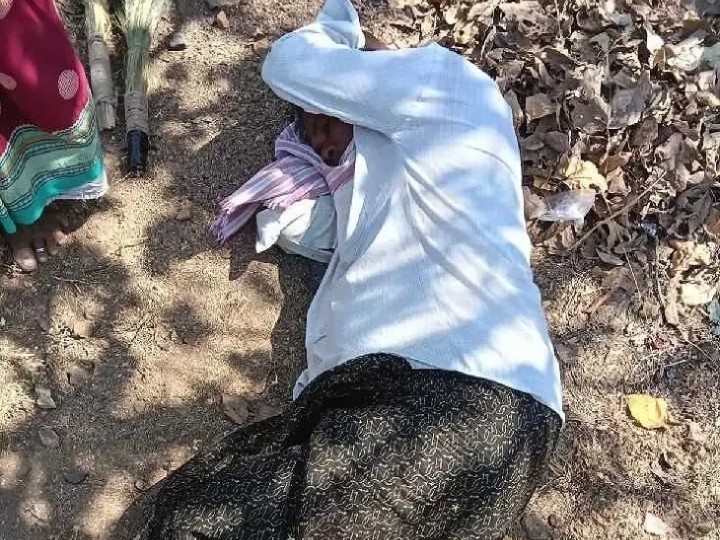 ఇసుక లారీ బీభత్సం వ్యక్తికి తీవ్ర గాయాలు