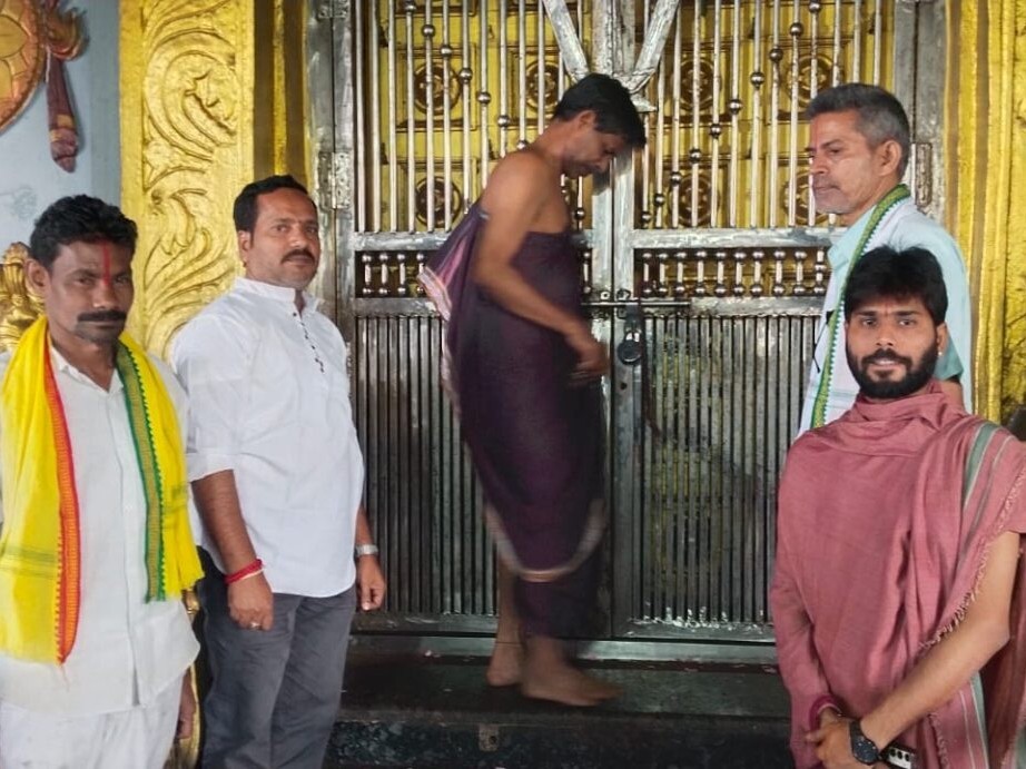 మల్లూరు లక్ష్మీ నరసింహ స్వామి ఆలయం మూసివేత