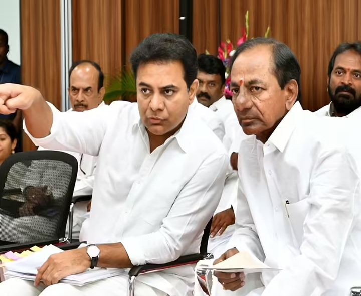 రాజ్యసభ ఎన్నికలపై KCRతో కేటీఆర్ చర్చ