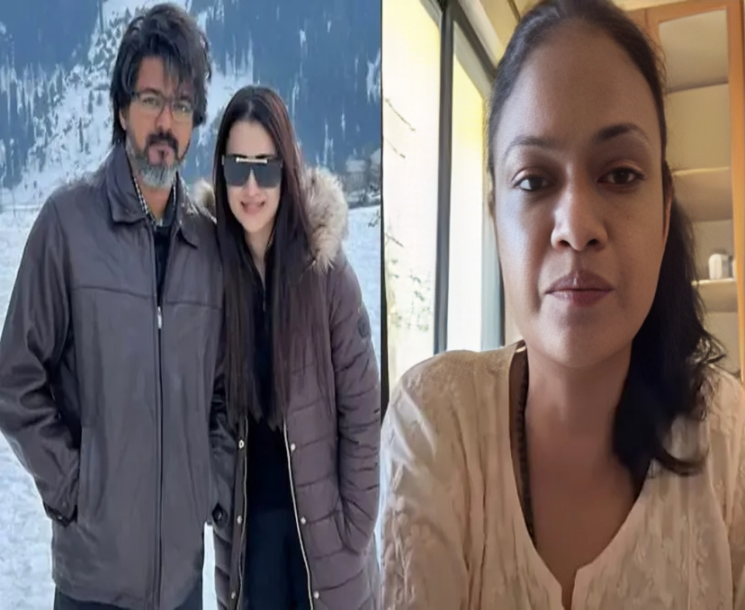 త్రిష ప్రేమించింది విజయ్‌ని కాదు: సింగర్