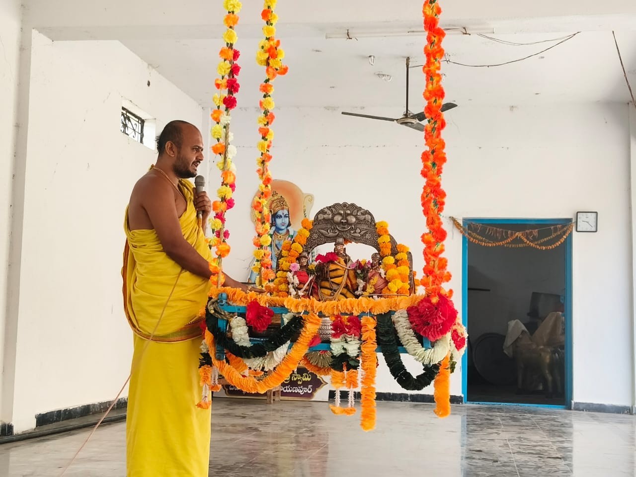 సీతారామచంద్రస్వామి ఆలయంలో వసంతోత్సవం