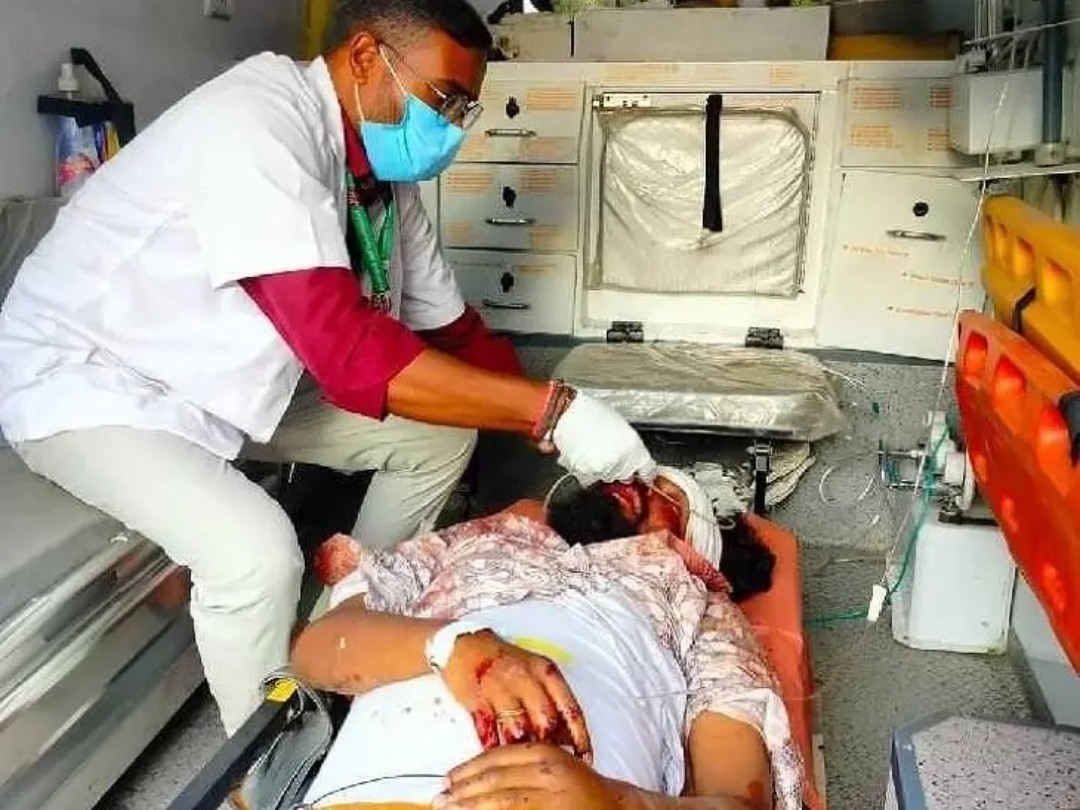 భర్త మృతి.. గర్భిణి భార్యకు తీరని శోకం