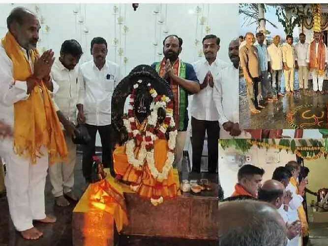 మల్లన్న సన్నిధిలో ప్రభుత్వ విప్ ఆది శ్రీనివాస్