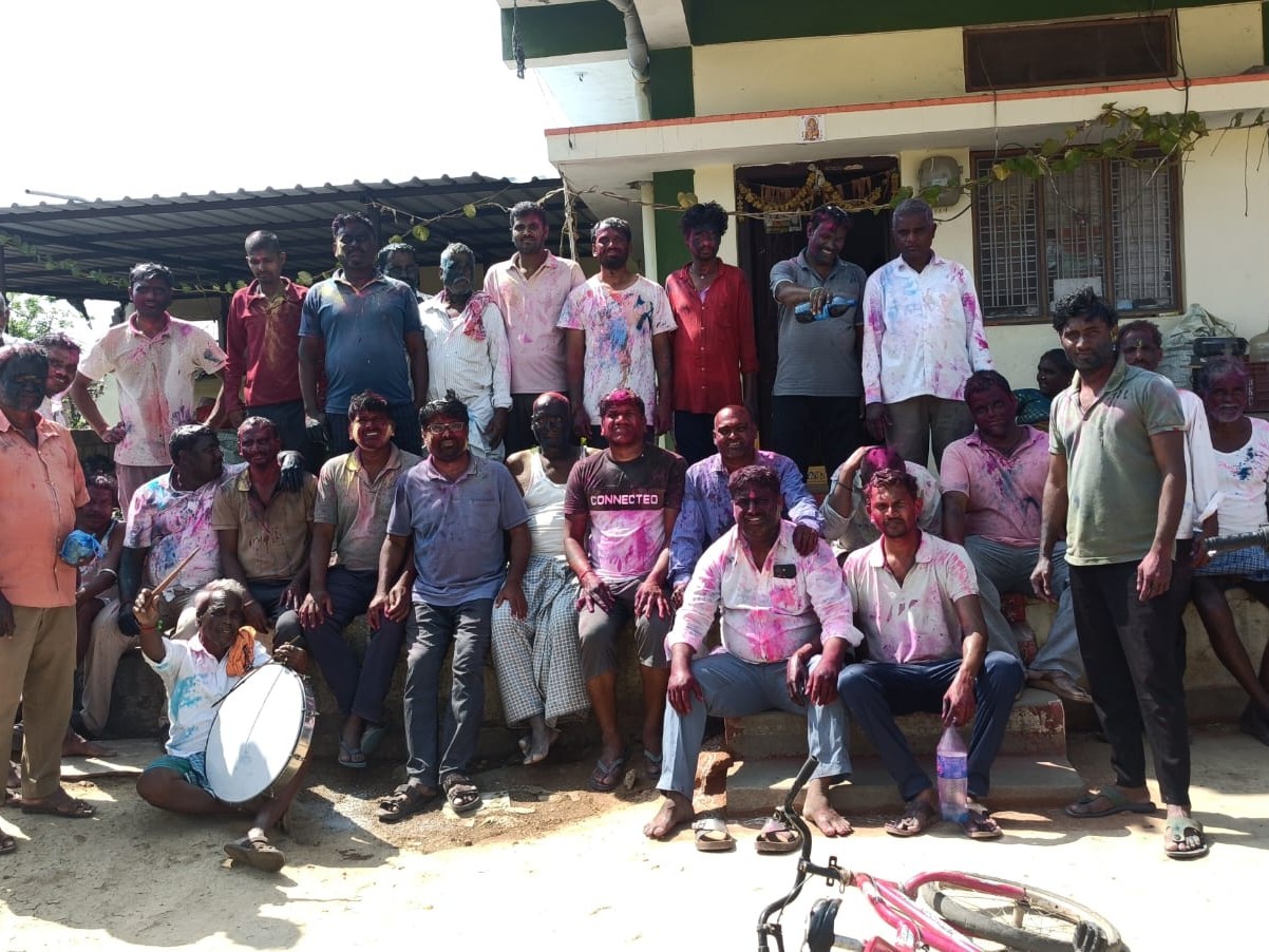 వల్లభరావు పల్లిలో ఘనంగా హోలీ వేడుకలు