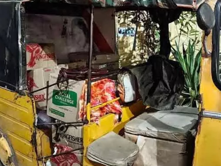 కోదాడలో అక్రమ మద్యం పట్టివేత