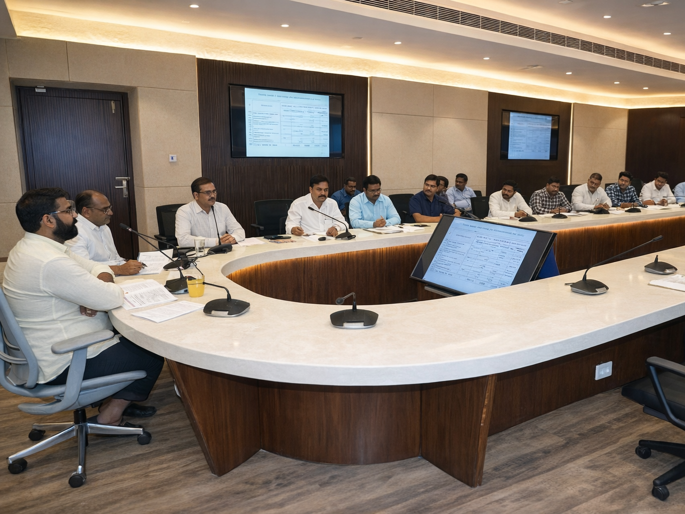 ‘భూగర్భ విద్యుత్ పనులు త్వరగా పూర్తి చేయండి’