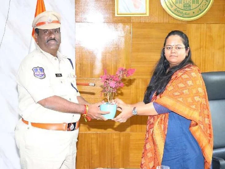 కలెక్టర్‌ను కలిసిన అడిషనల్ ఎస్పీ..!