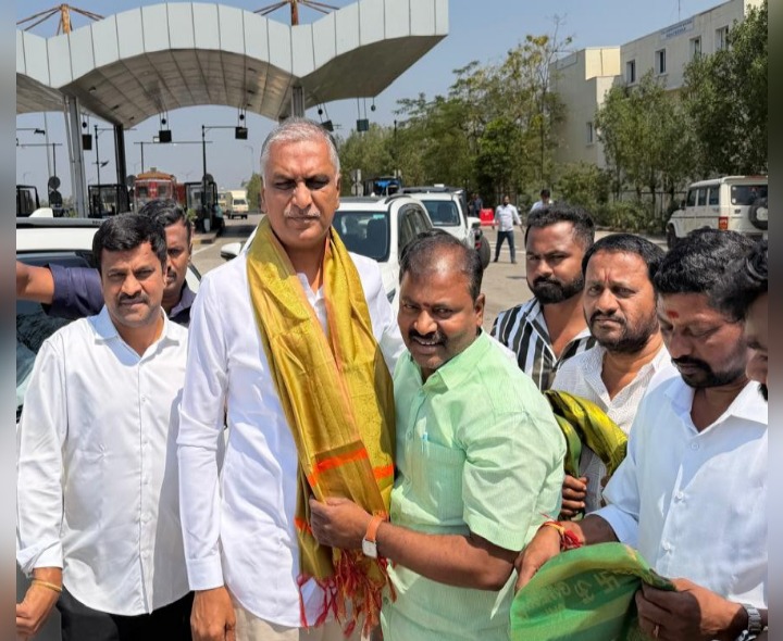 హరీష్ రావును కలిసి సిరిగిరి విద్యాసాగర్