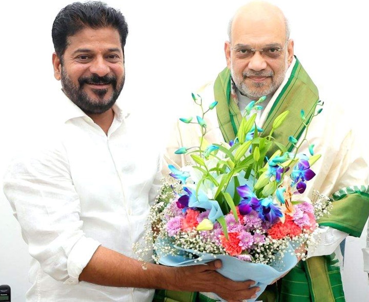 అమిత్‌షాతో ముగిసిన సీఎం రేవంత్ భేటీ