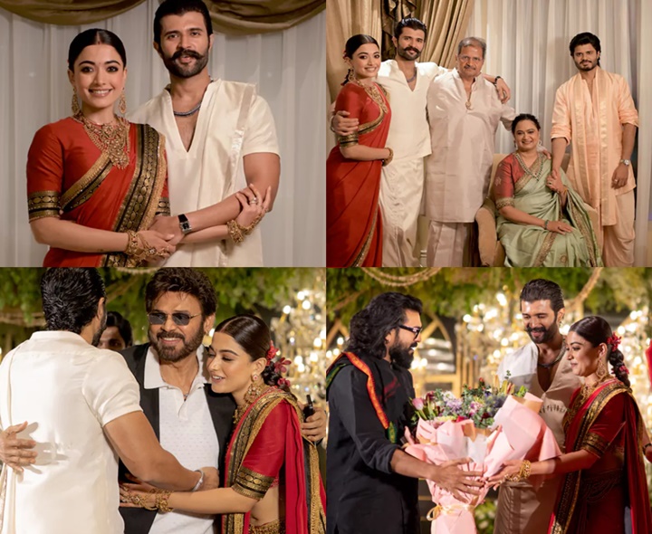 PHOTOS: విజయ్‌-రష్మిక రిసెప్షన్‌