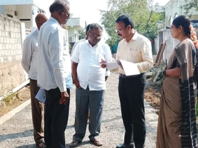 మాచవరంలో అభివృద్ధి పనుల పరిశీలన