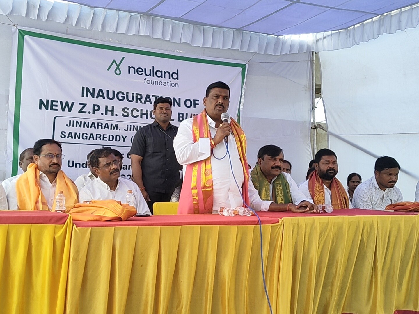 57 లక్షలతో నూతన భవనాన్ని ప్రారంభించిన ఎమ్మెల్యే