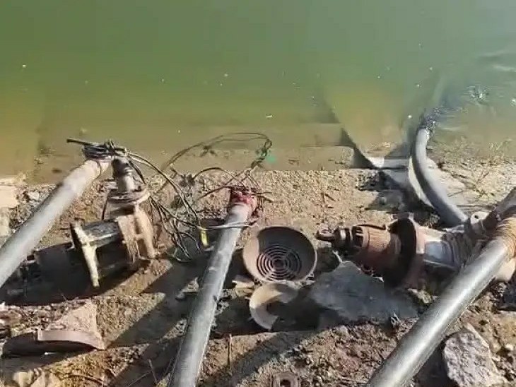 కెనాల్ వద్ద మోటార్ల చోరీ