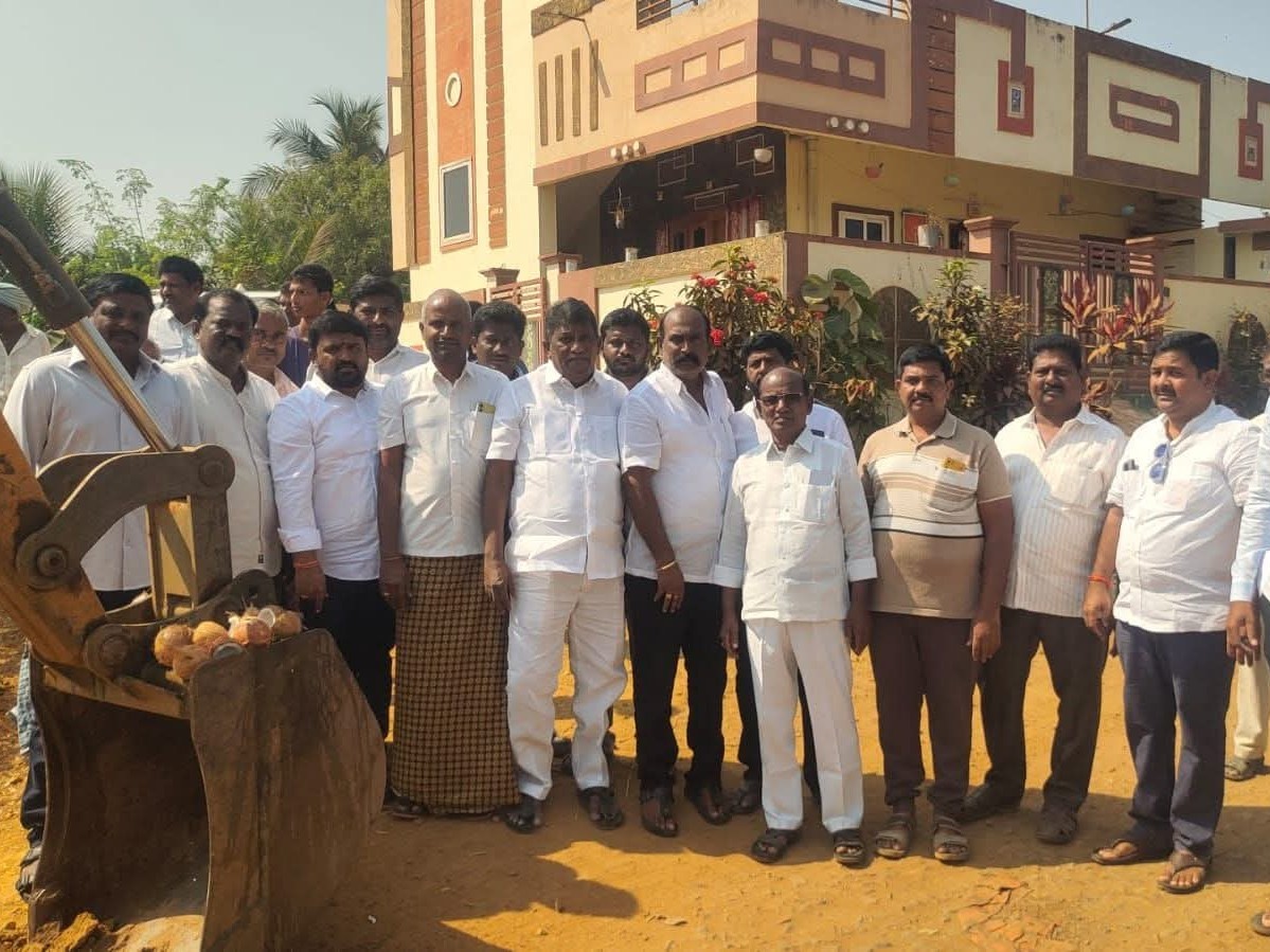 బ్రిడ్జి నిర్మాణ పనులు ప్రారంభం