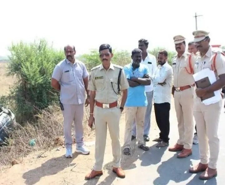 ప్రమాద స్థలాన్ని పరిశీలించిన సీపీ సాయి చైతన్య