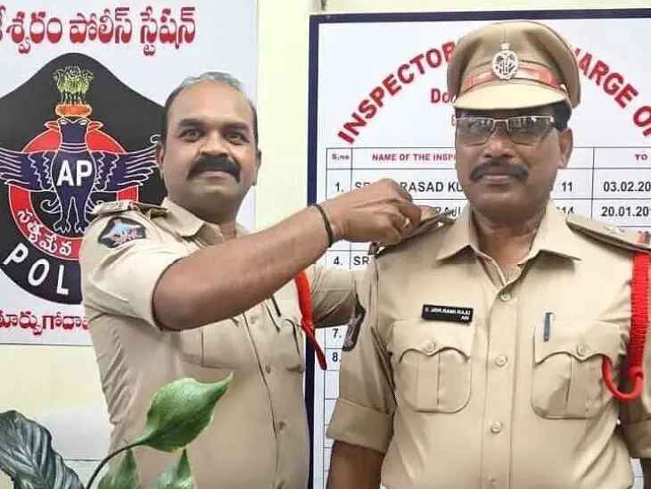 ధవలేశ్వరం హెడ్ కానిస్టేబుల్‌కు ఏఎస్ఐగా పదోన్నతి