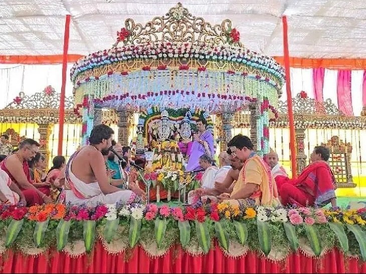 కన్నుల పండువగా రాజరాజేశ్వర స్వామి  కళ్యాణం