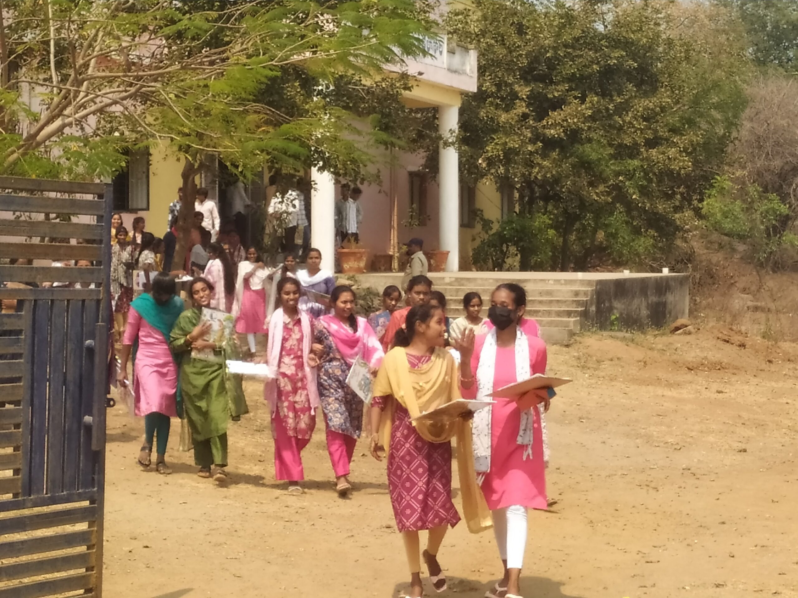 ‘ఇంటర్ పరీక్షకు 5 మంది గైర్హాజరు’