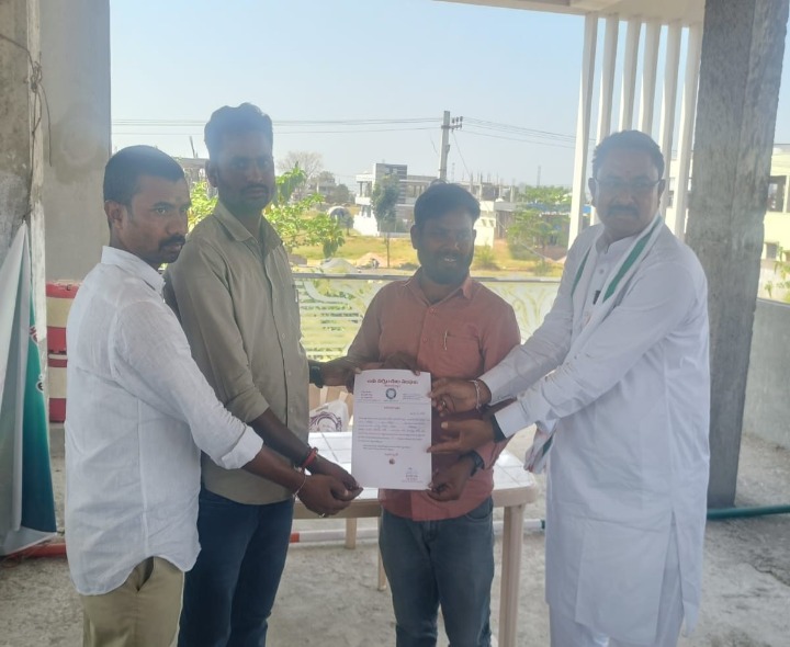 ఉప సర్పంచ్ ఫోరం జిల్లా కార్యదర్శిగా వెంకటేష్ గౌడ్