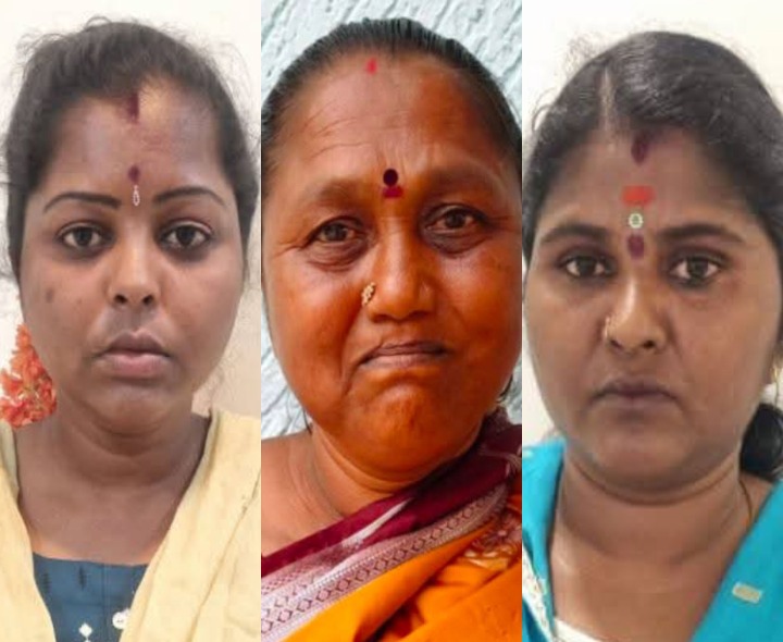 కదిరి బస్టాండ్‌లో ముగ్గురు మహిళా దొంగల అరెస్ట్