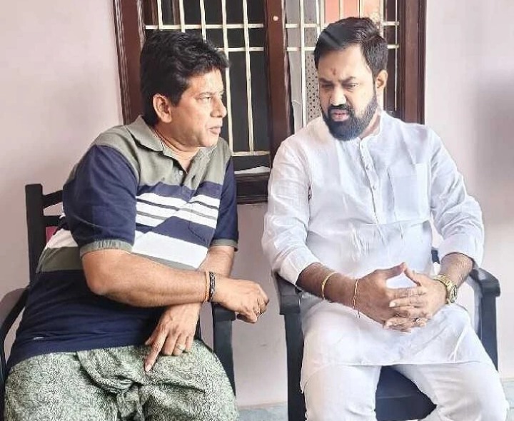 బాధిత కుటుంబానికి దినేష్ రెడ్డి పరామర్శ