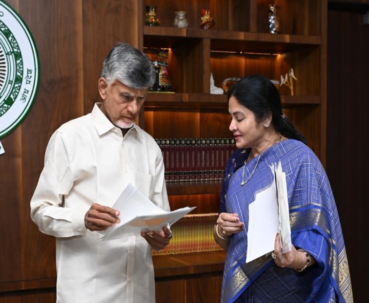 సీఎం చంద్రబాబుతో ఎమ్మెల్యే  భేటి