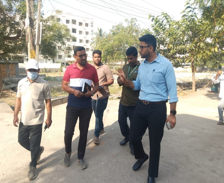 ఖమ్మం నగరంలో క్షేత్రస్థాయిలో కమిషనర్ పర్యవేక్షణ