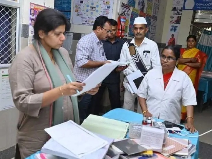 దేగాం పీహెచ్సీని ఆకస్మికంగా తనిఖీ చేసిన కలెక్టర్