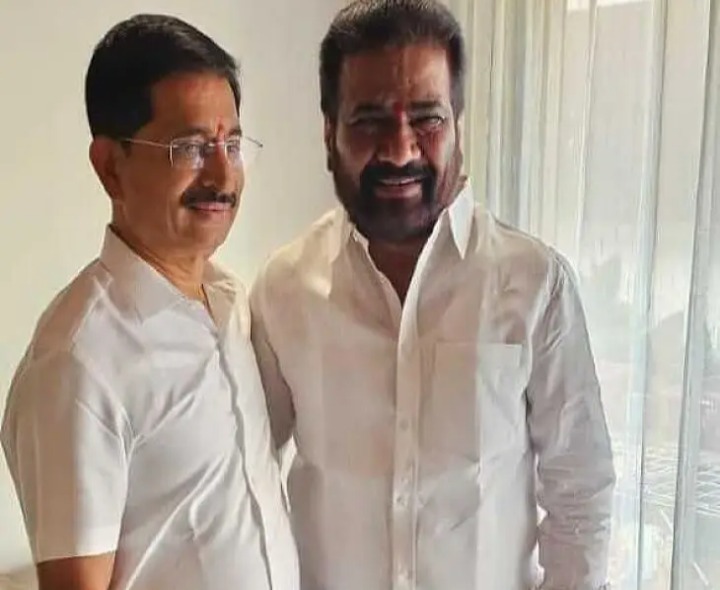 వేం నరేందర్ రెడ్డిని కలిసిన మార్నేని రవీందర్