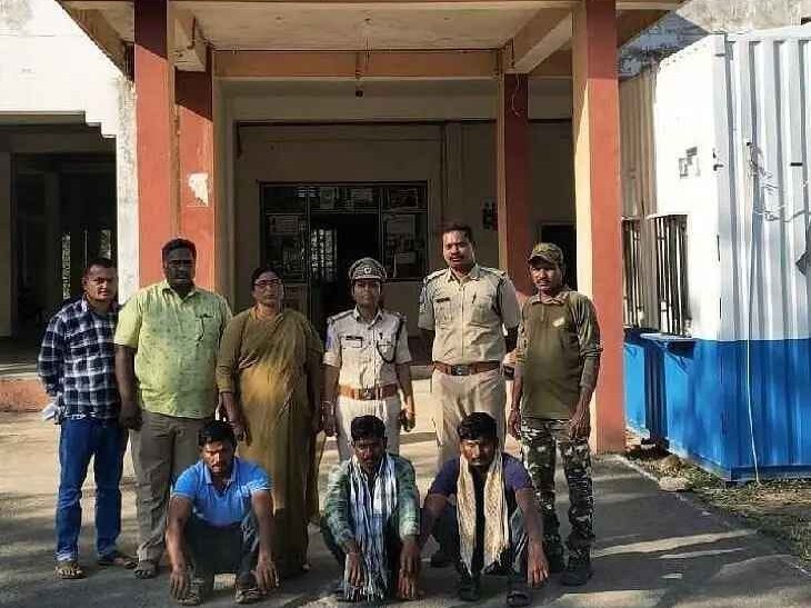అడవి జంతువులను వేటాడిన ముగ్గురి రిమాండ్