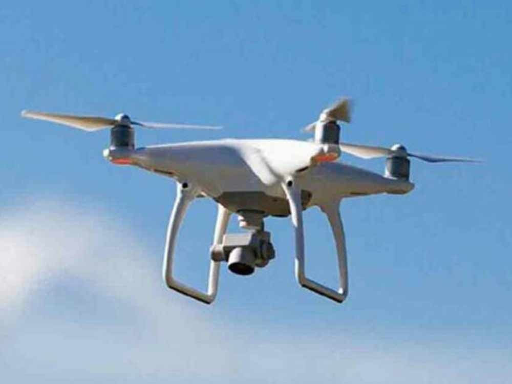 నల్లమలలో డ్రోన్ నిఘా