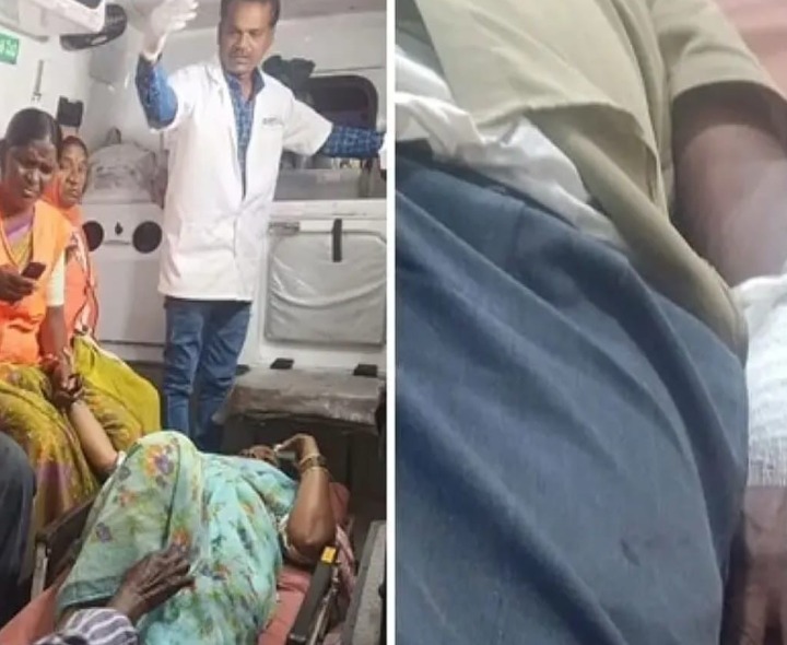 లారీ బీభత్సం.. కార్మికులు, ఆటోడ్రైవర్‌కు గాయాలు