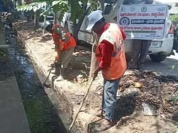 ముమ్మరంగా 99 రోజుల పారిశుద్ధ్య పనులు