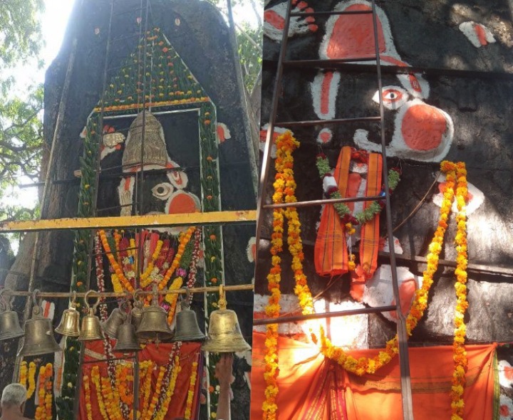 కోటకొండలో అరుదైన ఏకశిలా ఆంజనేయ విగ్రహం