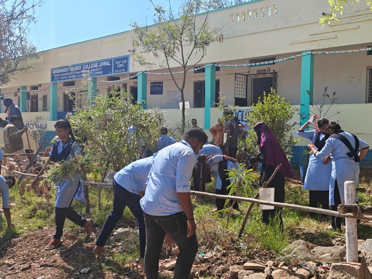 ఉప్పల్ ప్రభుత్వ డిగ్రీ కళాశాలలో “ప్రజాపాలన-ప్రగతి ప్రణాళిక”