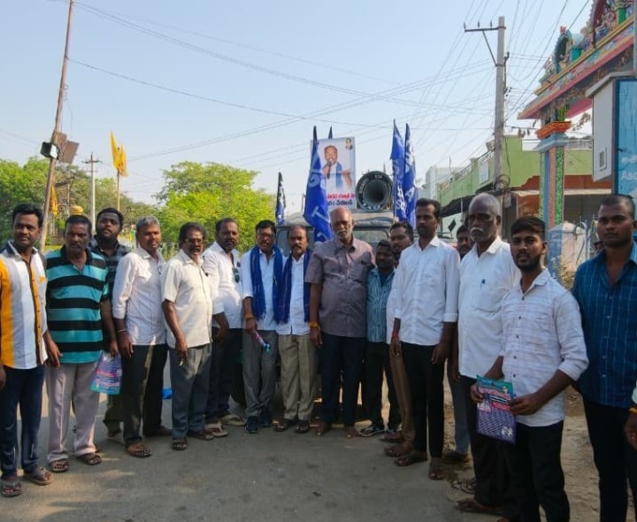 స్మశాన సాధన జీపు యాత్రకు గుత్తిలో ఘనంగా స్వాగతం